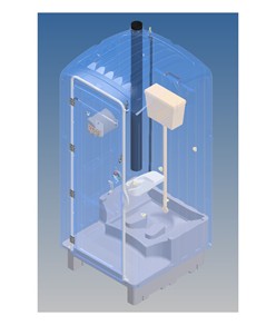 Bagno chimico portatile Safemax Marlin TI110