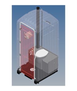 Bagno chimico mobile a ricircolo Safemax Marlin R150