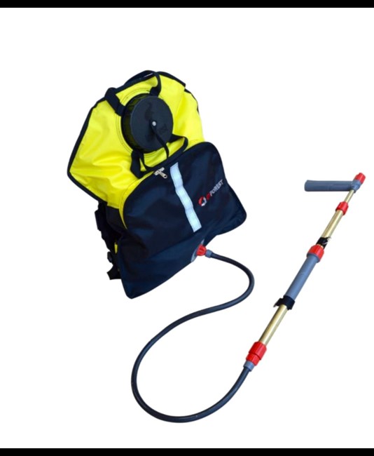 Zaino estintore con lancia erogatrice  Inforest
