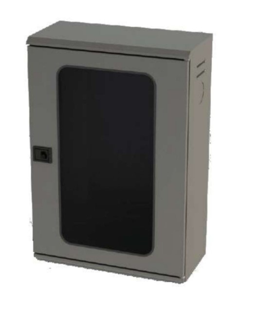 Cassetta completa per idranti da parete INOX con lastra  Utah UNI 45 Cassetta completa per idranti da parete INOX con lastra  Utah UNI 45