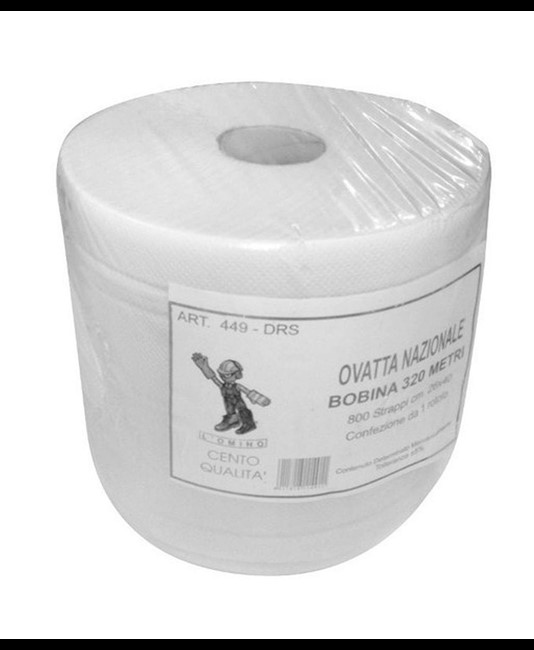 Rotolo di carta ovatta riciclata