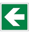 adesivi emergenza uscita a sinistra