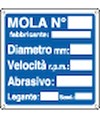 Cartello con scritta 'mola N°__'