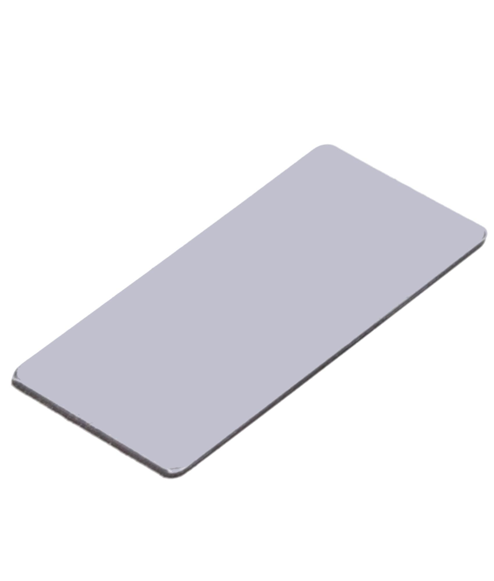 Pannello pubblicitario neutro  per archetto parapedonale