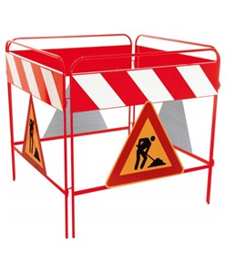 Barriera di recinzione per chiusini