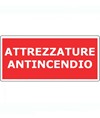 Cartello  'attrezzature antincendio'
