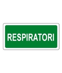 Cartello di emergenza 'respiratori'