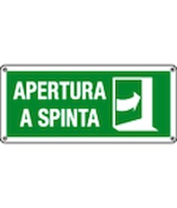 etichette adesive 'apertura a spinta' a destra