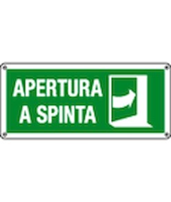 etichette adesive 'apertura a spinta' a destra