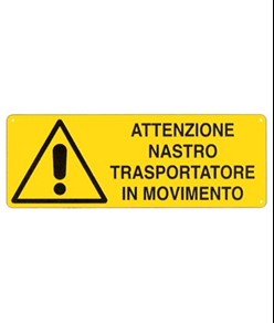 etichette adesive nastro trasportatore in movimento