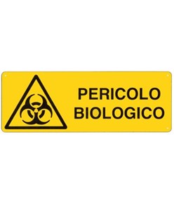 etichette adesive  pericolo biologico