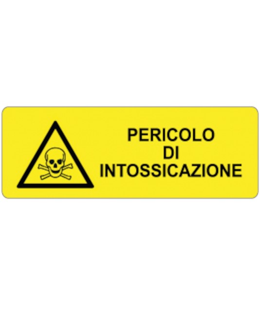 etichette adesive  pericolo di intossicazione etichette adesive  pericolo di intossicazione