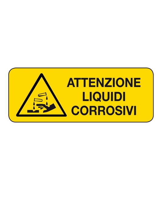 etichette adesive attenzione liquidi corrosivi etichette adesive attenzione liquidi corrosivi