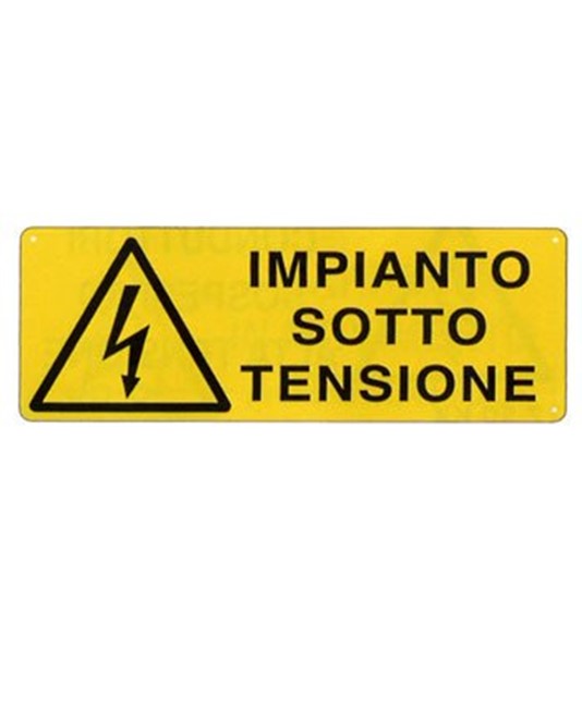 etichette adesive impianto sotto tensione etichette adesive impianto sotto tensione