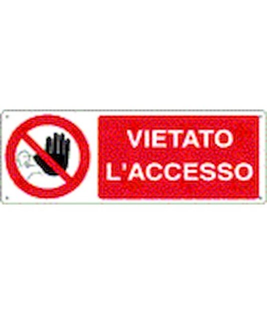 Cartello vietato l'accesso Cartello vietato l'accesso