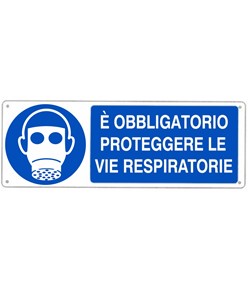 etichette adesive  è obbligatorio proteggere le vie respiratorie