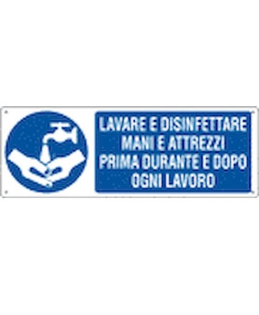 etichette adesive  'lavare e disinfettare mani e attrezzi etichette adesive  'lavare e disinfettare mani e attrezzi