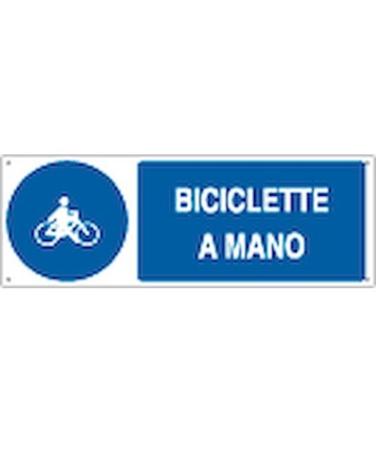 Cartello biciclette a mano Cartello biciclette a mano