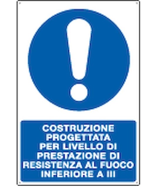 Cartello costruzione progettata per livello di prestazione di resistenza Cartello costruzione progettata per livello di prestazione di resistenza
