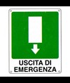 adesivi "Uscita di emergenza"