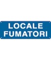 Cartello con scritta 'locale fumatori'