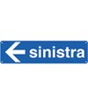 Cartello con scritta 'sinistra'