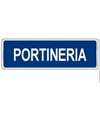 Cartello per interni 'portineria'
