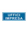 Cartello per interni 'uffici impresa'