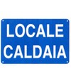 Cartello 'locale caldaia