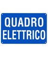 Adesivo scritta 'quadro elettrico'