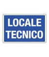 Cartello informativo 'locale tecnico'