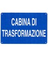 Cartello 'cabina di trasformazione'