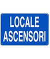 Cartello 'locale ascensori