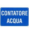 Cartello 'contatore acqua'