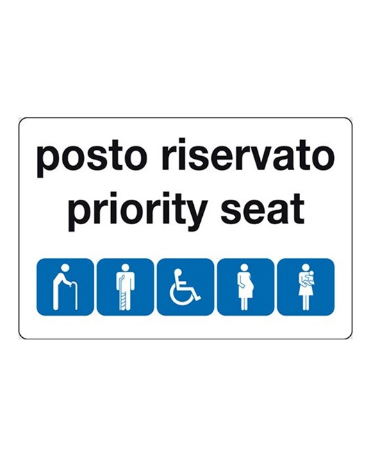 Cartello "Posto riservato" Cartello "Posto riservato"