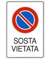 Cartello 'sosta vietata'
