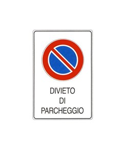 Cartello 'Divieto di parcheggio'