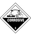 Cartello Trasporto Merci Corrosive