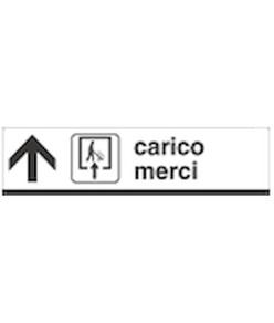 Cartello 'carico merci'