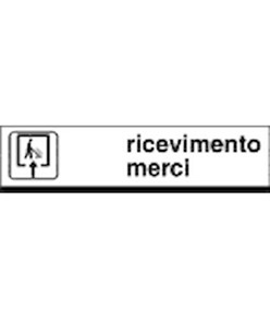 Cartello ricevimento merci