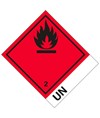 etichette adesive  Infiammabile UN etichette adesive  Infiammabile UN