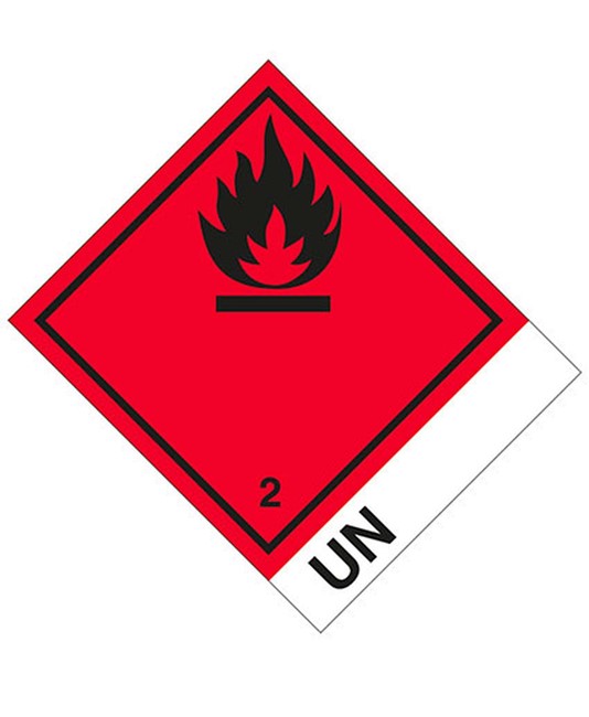 etichette adesive  Infiammabile UN etichette adesive  Infiammabile UN