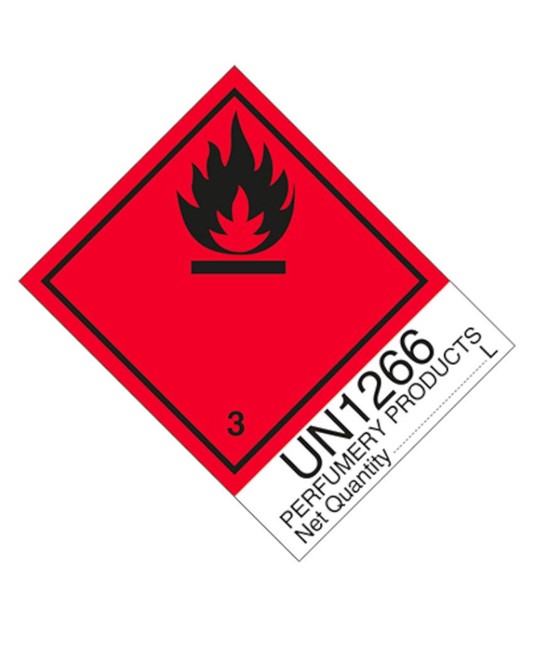 etichette adesive  flammable