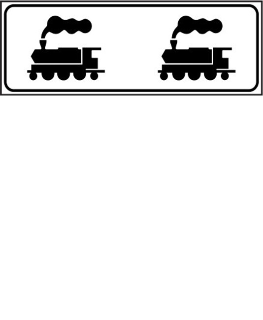 Segnale integrativo attraversamento binari Segnale integrativo attraversamento binari