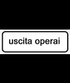 Pannello integrativo uscita operai