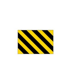 Adesivi strisce giallo nere per segnaletica