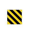 Adesivi strisce giallo nere per segnaletica