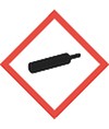 Etichette autoadesive 'gas compresso'