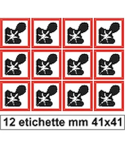 Etichette autoadesive 'cancerogeno'