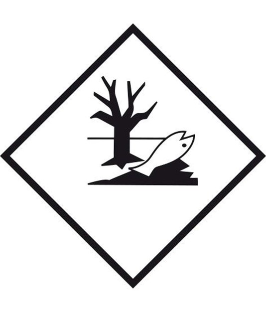 Etichetta adesiva  pericolo ambiente Etichetta adesiva  pericolo ambiente